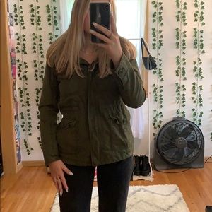 AEO army green jacket